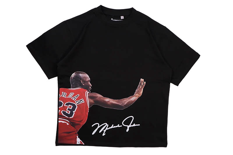 JEFFERSONS GOAT TALK OVERSIZED HEAVYWEIGHT T-SHIRT (BLACK)