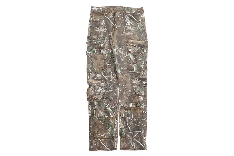 FIRST ROW UTILITY CARGO MULTI DENIM PANTS (FRD2243CF:CAMOFLAGE)