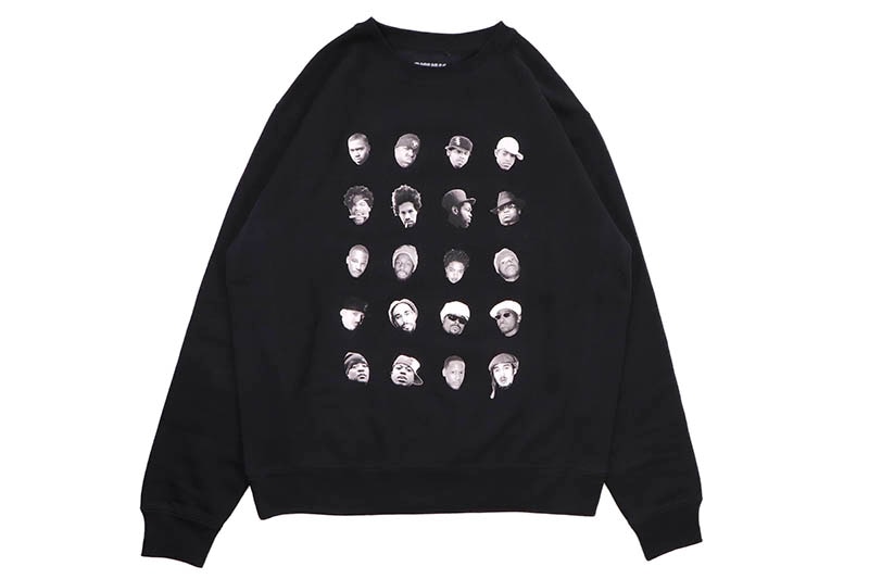 CLASSIC MATERIAL NY CIRCA 94 CREW SWEAT (BLACK)