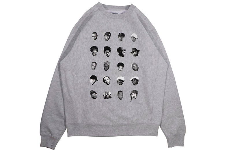 CLASSIC MATERIAL NY CIRCA 94 CREW SWEAT (GREY)