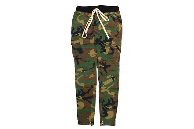 mnml CARGO DRAWCORD PANTS (P301-CAM:CAMO)