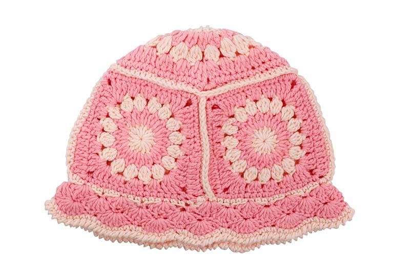 CROCHET HAT (H24779:PINK)