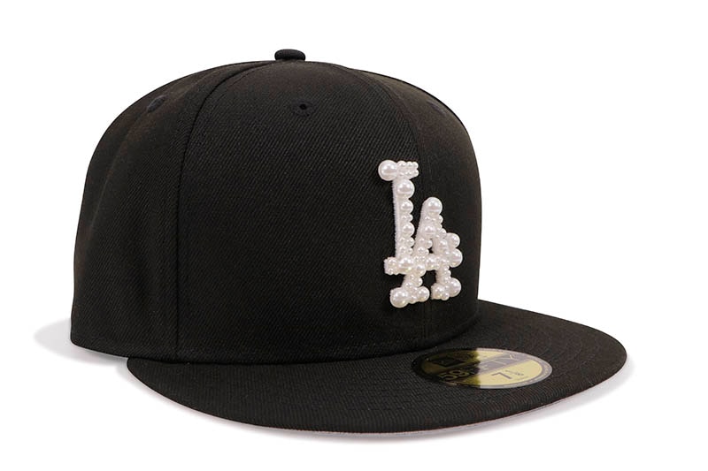 HATS LA LOS ANGELES PEARL HAT (BLACK)