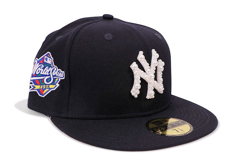 HATS LA NEW YORK PEARL HAT (NAVY)
