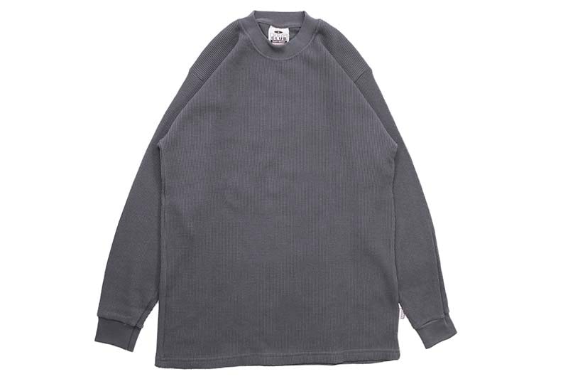 PRO CLUB HEAVYWEIGHT COTTON LONG SLEEVE THERMAL TOP (GRAPHITE) 115