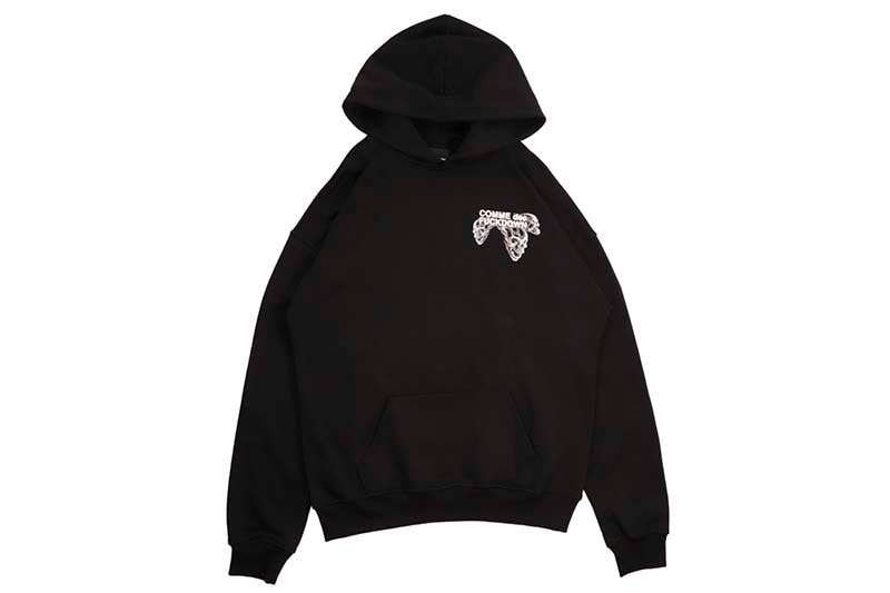 COMME DES FUCKDOWN HOODIE (CFABM01335:BLACK) 762424019