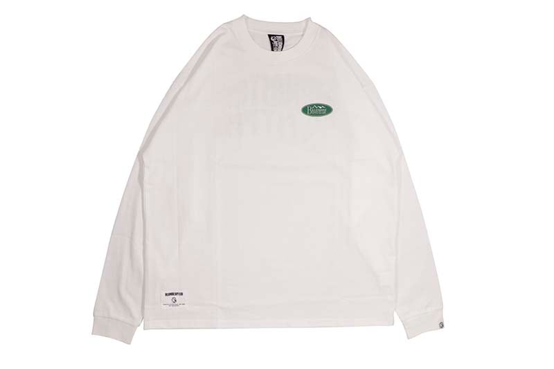 MANASTASH X BBC ARCH LOGO L/S TEE (792-4230023-030:WHITE) BBCJP245T002