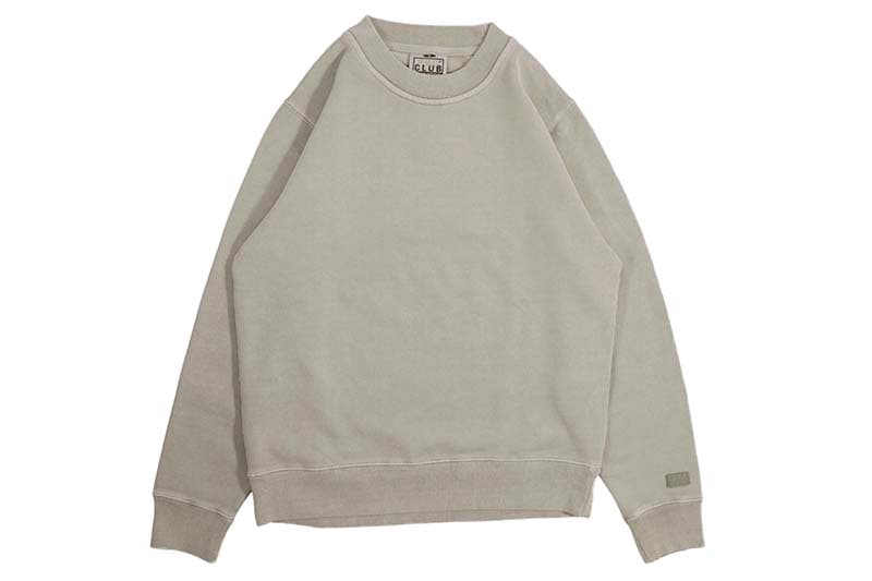 PRO CLUB HEAVYWEIGHT VINTAGE WASH CREWNECK (SILVER) 44PC0102
