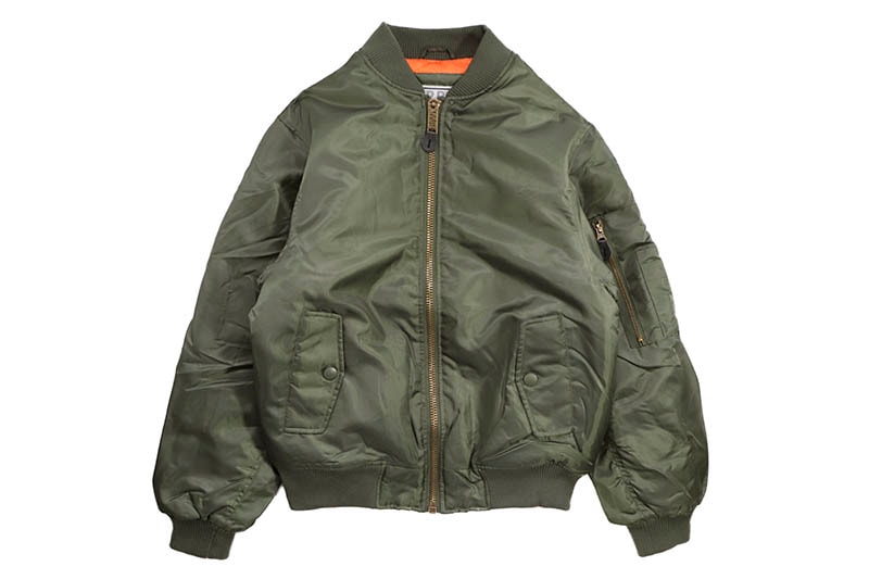 PRO CLUB FLIGHT BOMBER JACKET (OLIVE) 129 Brand,M-R,PRO CLUB
