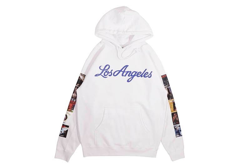 JEFFERSONS L.A. NOSTALGIA EXPLICIT HOODIE (WHITE)