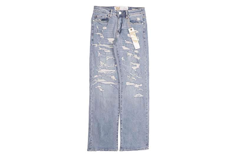 W BY WAIMEA BAGGY DENIM PANTS(M8226D:BLUE WASH) | すべての商品 