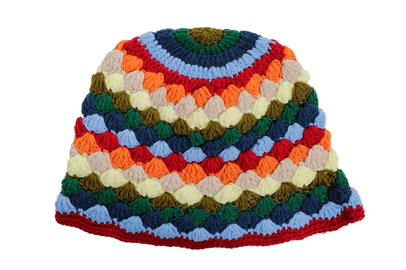 CROCHET HAT (H24286:MULTI)