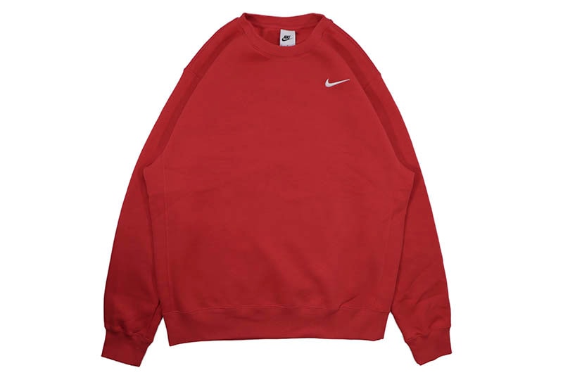 NIKE CLUB FLEECE PULLOVER CREW (CJ1614-657:SCARLET) | Brand,M-R