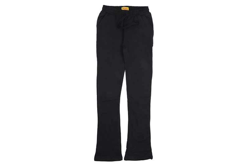 CKEL STACKED SWEAT PANTS (603:BLACK)