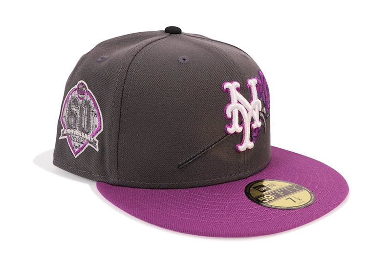 NEW ERA NEW YORK METS ROSE 59FIFTY FITTED CAP (60TH