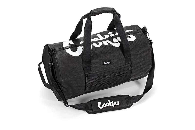 COOKIES SUMMIT RIPSTOP DUFFLE BAG (BLACK) CM232ADB02