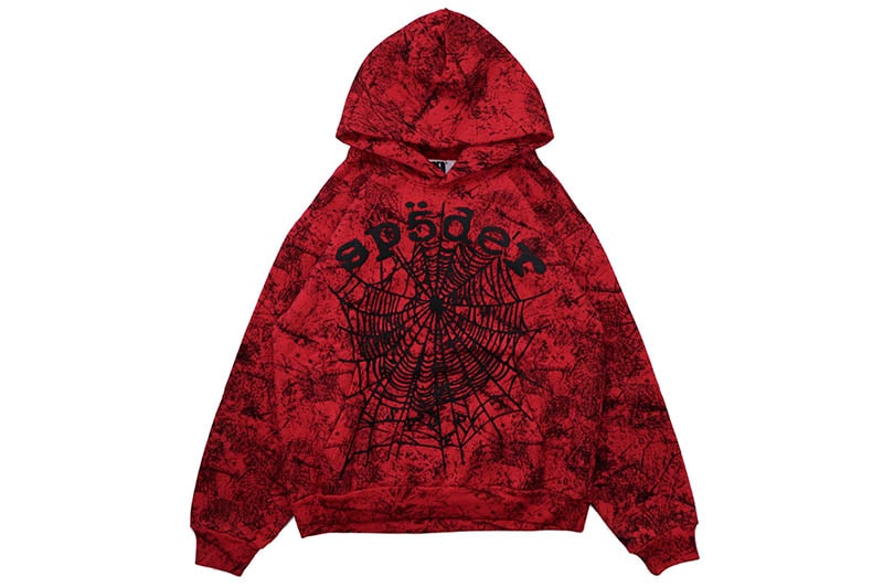 SP5DER OG TREE CAMO HOODIE (RED) | すべての商品 | GROWAROUND