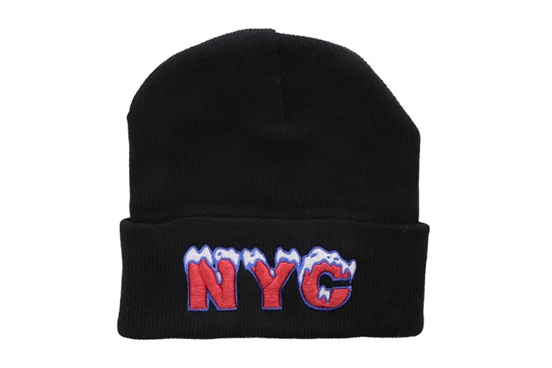 CLASSIC MATERIAL NY NYC ICE SKULLY (BLACK)
