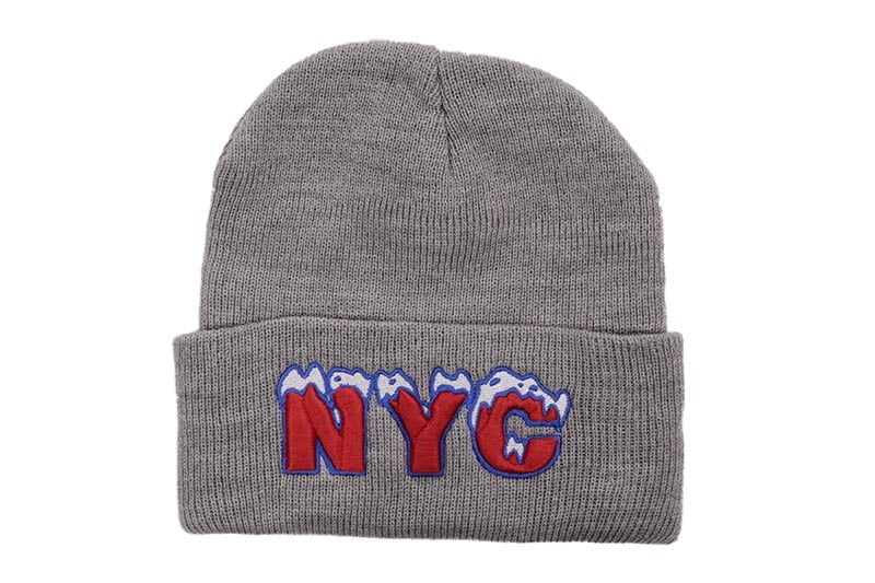CLASSIC MATERIAL NY NYC ICE SKULLY (GREY)