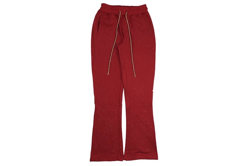 RINGSPUN RHINESTONE SWEATPANTS (342-425:RED)