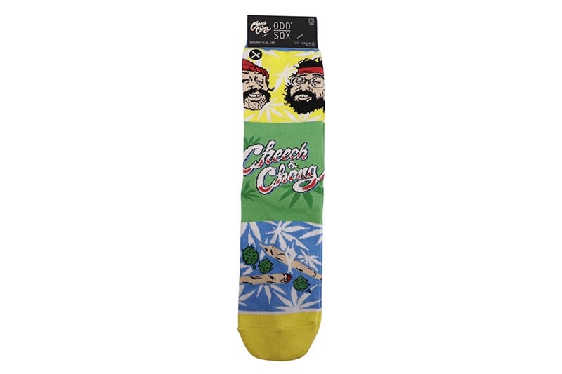 ODD SOX CHEECH & CHONG MASH UP MEN'S CREW SOCKS (35973MONCD:MULTI)