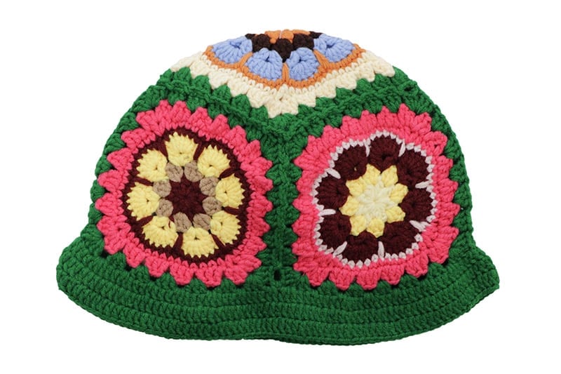 CROCHET HAT (H24786:GREEN)
