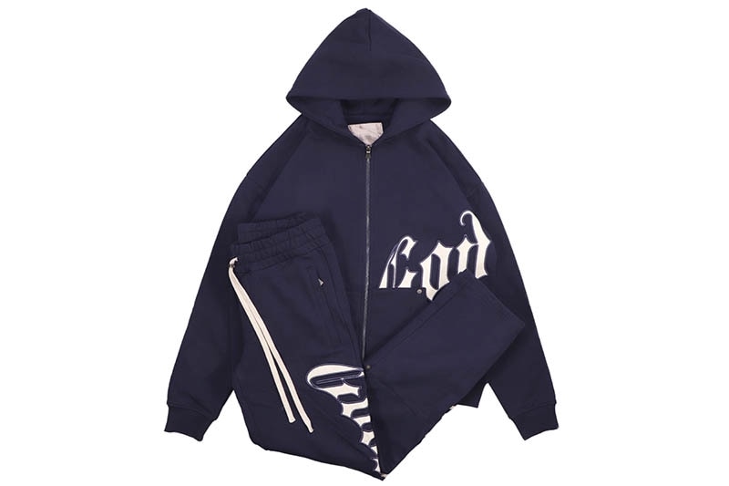 GODSPEED OG LOGO SWEATSUIT V2 (NAVY)