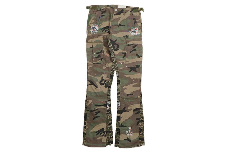 mnml CONTRAST BOOTCUT CARGO PANTS (P182-WDC:WOODLAND CAMO) | Brand