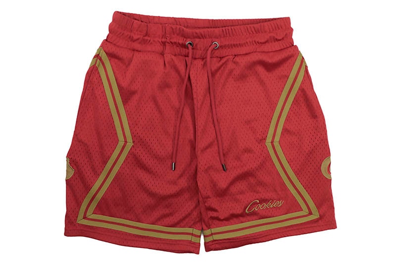 COOKIES LEGACY MESH SHORTS (RED) CM251BKS04 | Brand,A-F,COOKIES