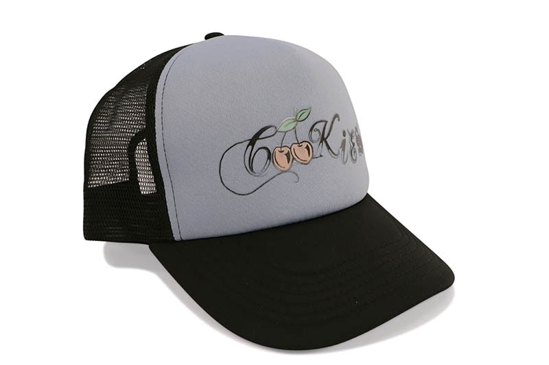COOKIES HEAVEN CAN WAIT TRUCKER HAT (WASHED SLATE) CM251XTH05