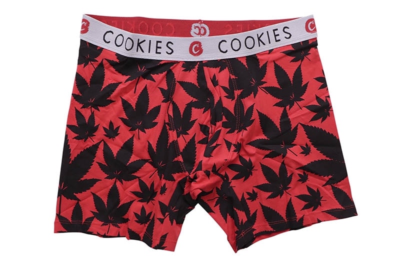 COOKIES LEAF BOXER BRIEFS (CM232AKB02:RED)