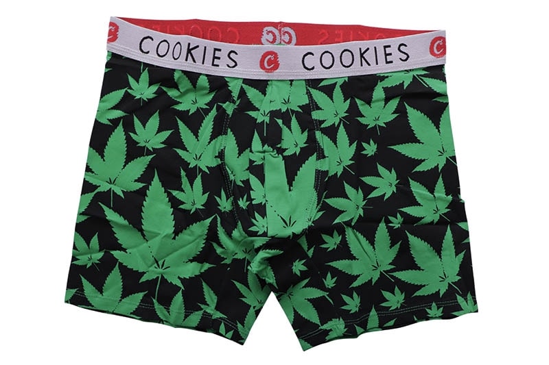COOKIES LEAF BOXER BRIEFS (CM232AKB02:GREEN)