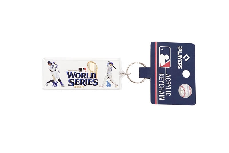MLB 2024 WORLD SERIES DUELING PLAYERS JUDGE / OHTANI ACRYLIC KEYCHAIN