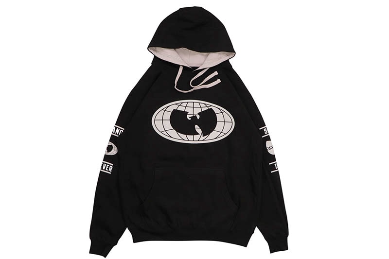 WU-TANG CLAN WU GLOBE HOODIE (BLACK/GREY) | Brand,OTR,その他の 
