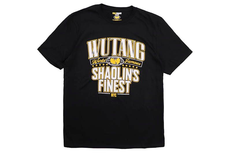 WU-TANG CLAN WUTANG SHAOLIN'S FINEST TEE (BLACK)