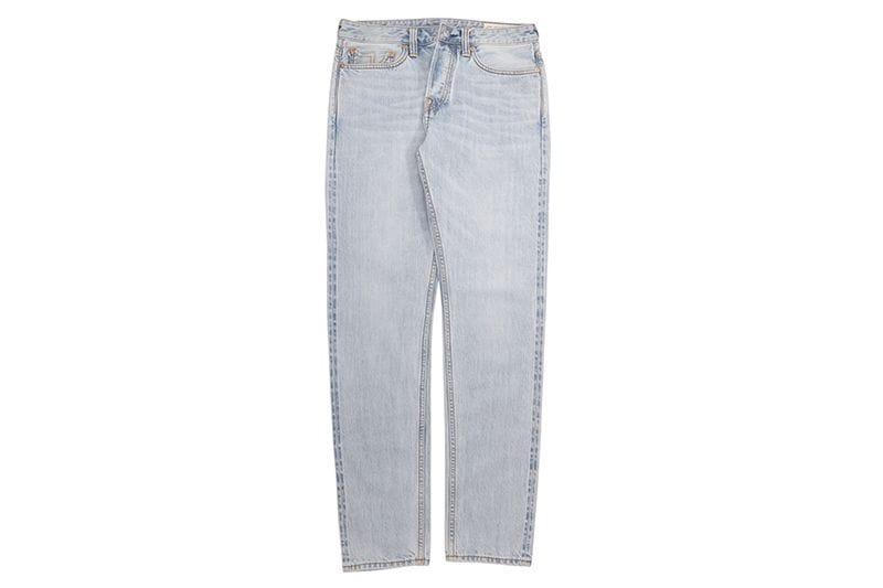 EVISU GRAFFITI-STYLE DAICOCK PRINT CARROT FIT JEANS #2017 (2ESHTM5JE101217DN)