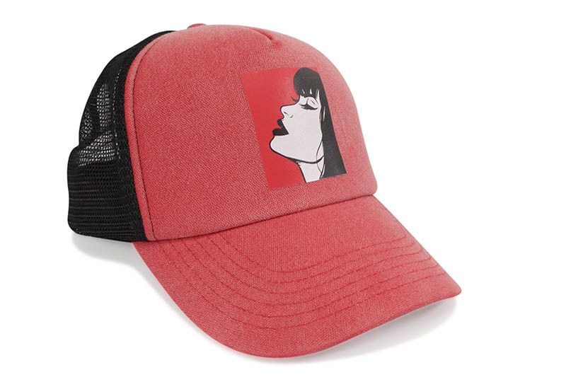 COOKIES FLORIST FOAM TRUCKER HAT (WASHED RED) CM251XTH02