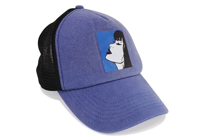 COOKIES FLORIST FOAM TRUCKER HAT (WASHED BLUE) CM251XTH02