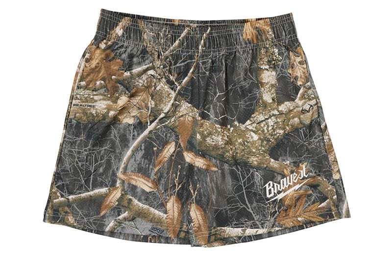 BRAVEST STUDIOS BLACK REALTREE SHORTS
