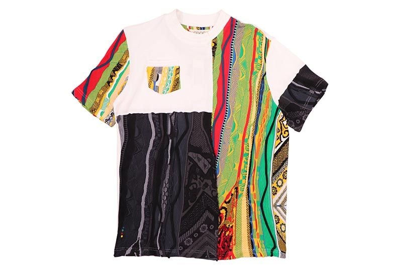 COOGI SWEATER PIECED T-SHIRTS (CG-KT-102:WHITE)