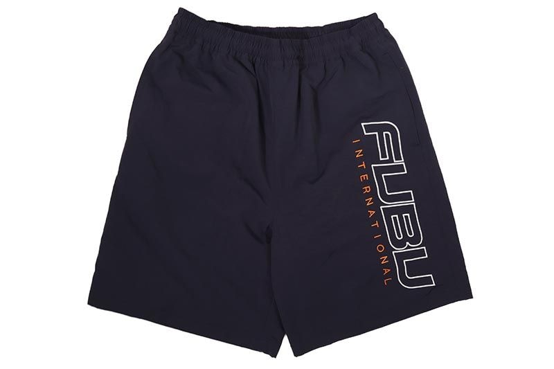 FUBU NYLON SHORT PANTS (FAM-51501:NAVY)