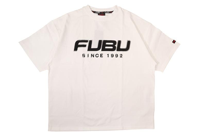 FUBU MOVING OG LOGO T-SHIRTS (FAM-51713:WHITE)
