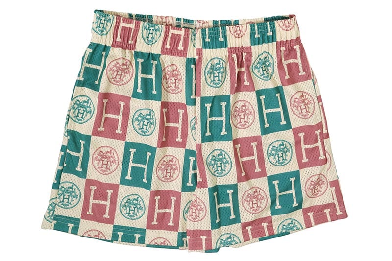 BRAVEST STUDIOS PINK BLUE HERMES SHORTS | Brand,A-F,BRAVEST