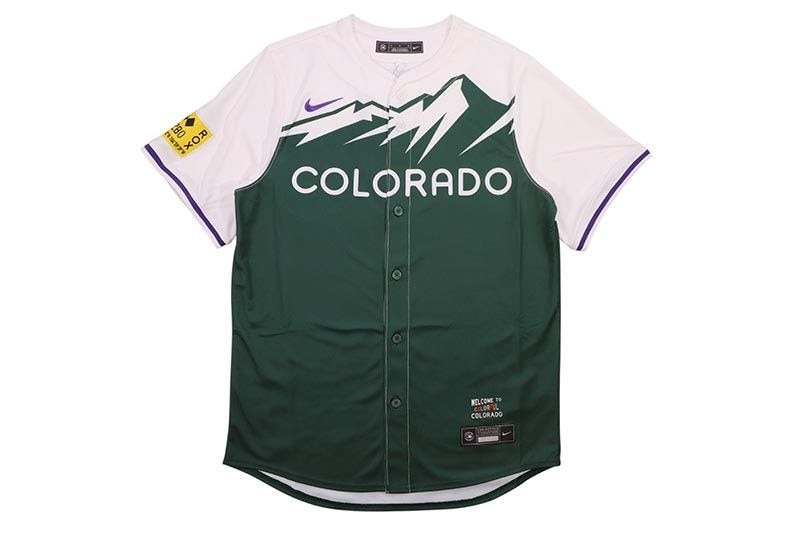 NIKE MLB COLORADO ROCKIES CITY CONNECT LIMITED JERSEY (T7LM-DNC1-DNC-L23:WHITE)