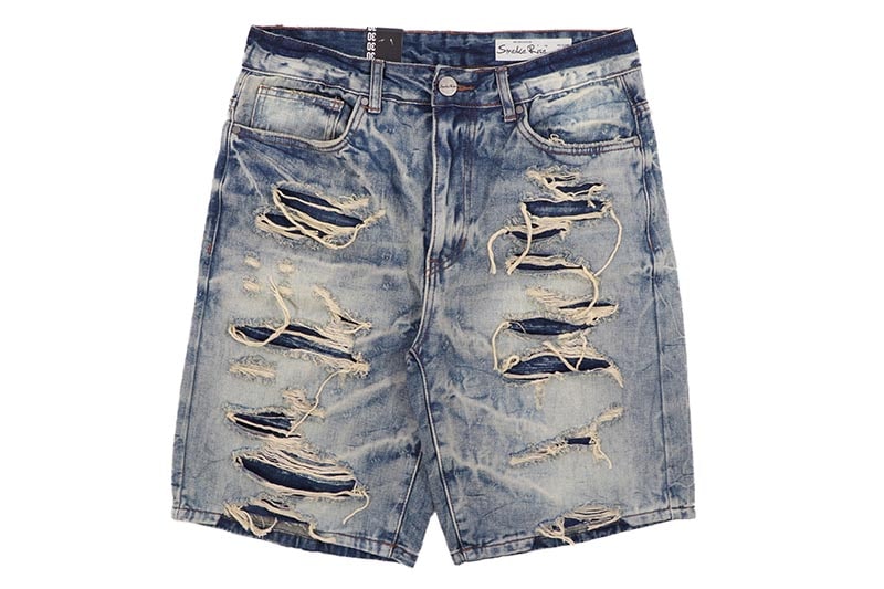 米ラッパーに人気 Smoke Rise デニムショーツ 34インチ スモークライズ パンツの通販