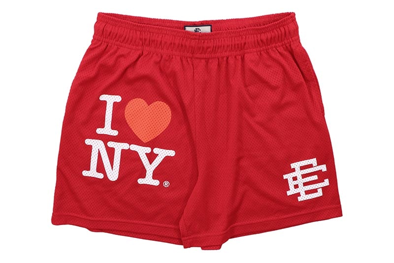 ERIC EMANUEL EE BASIC I LOVE NEW YORK RED SHORTS | Brand,A-F