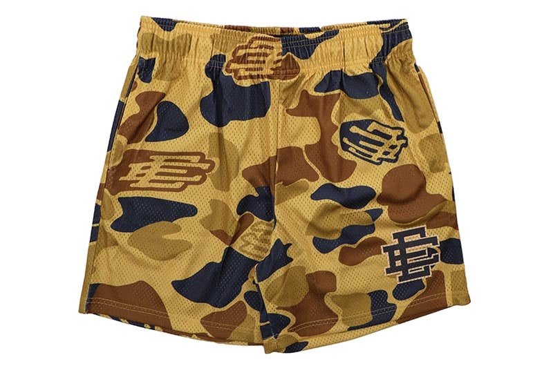ERIC EMANUEL EE BASIC BROWN EE CAMO SHORTS | Brand,A-F,ERIC