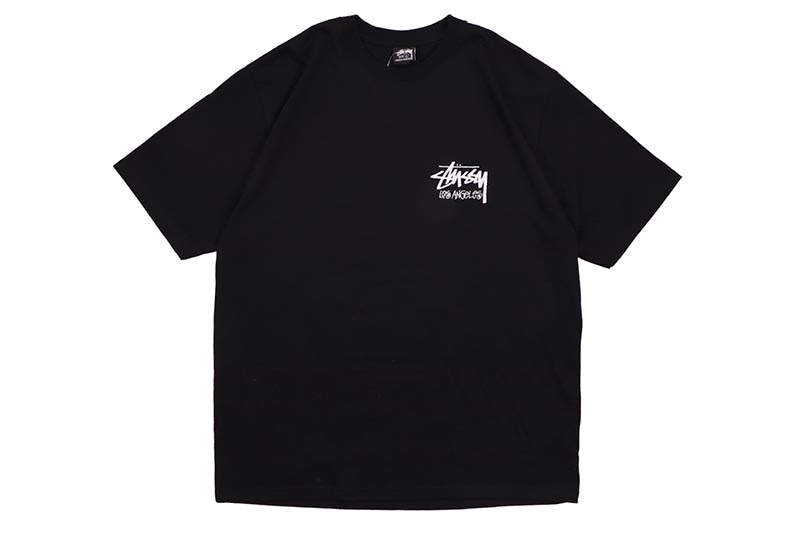 STUSSY STOCK LOS ANGELES T-SHIRT (BLACK) | Brand,S-Z,STUSSY