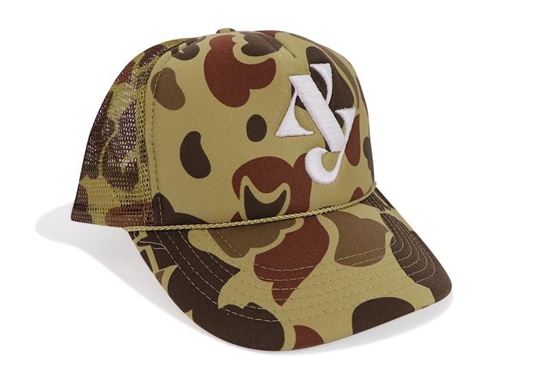 CLASSIC MATERIAL NY NY ALL DAY TRUCKER (GREEN CAMO)