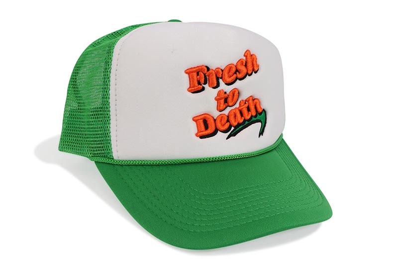 CLASSIC MATERIAL NY FRESH TO DEATH TRUCKER (GREEN) | Brand,A-F